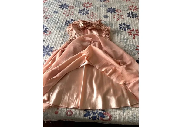 Vendo lindo vestido de festa - cor salmon