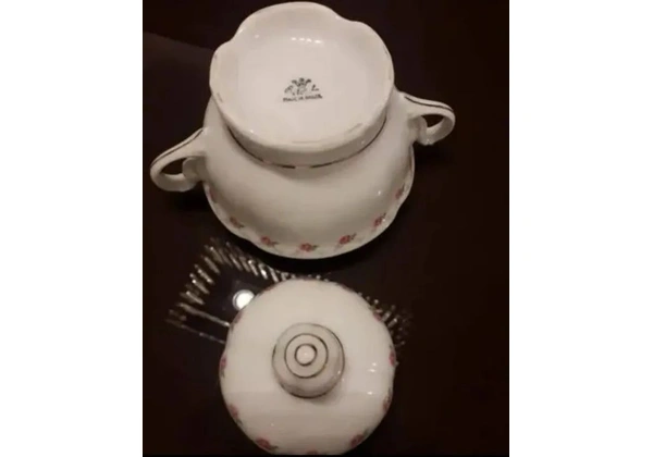 Açucareiro Porcelana Real