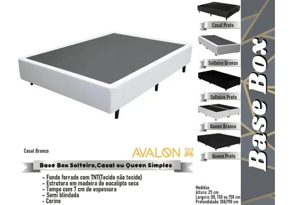 Base box casal avalon