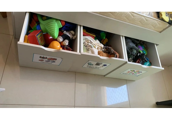 Cama de solteiro infantil