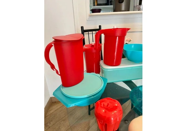 20 peças TUPPERWARE