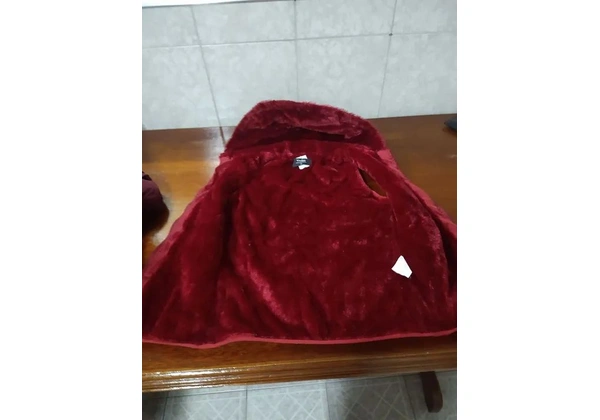 Colete forrado de pêlo Tam P