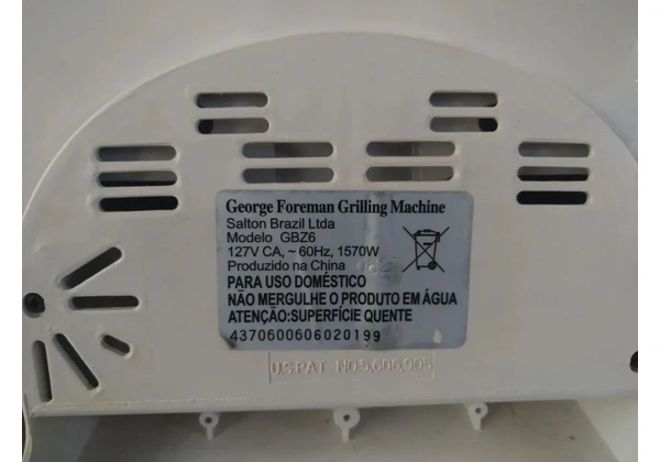 Grill Elétrico George Foreman Jumbo