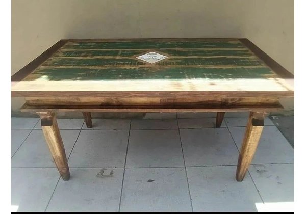Meja de jantar rústica nova á pronta entrega !!