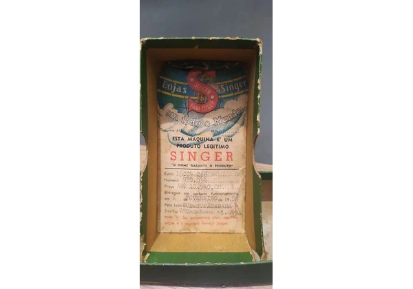 Conjunto peças máquina Singer
