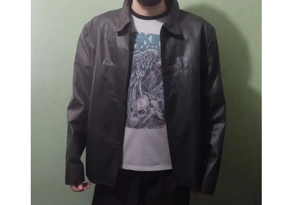 Jaqueta de Couro Masculina