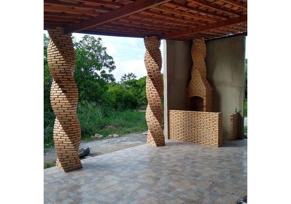 Churrasqueira forno e fogão