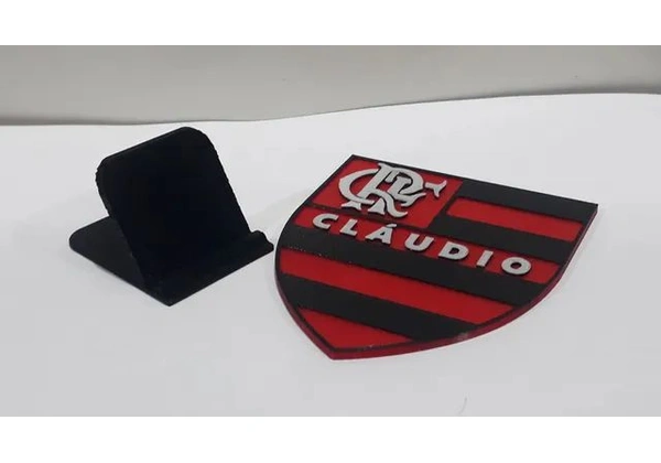 Decoração Escudo do Flamengo com nome