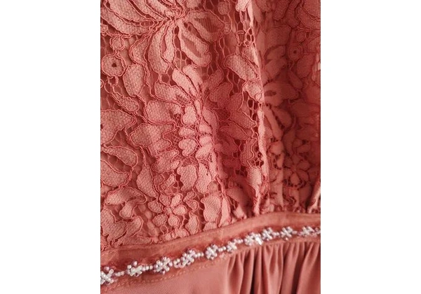 Vestido chiffon festa marca Miusol