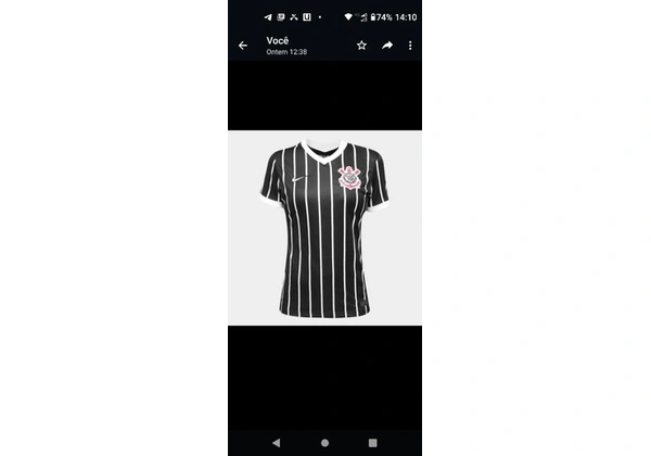 Camisa do Timão Nova original feminina