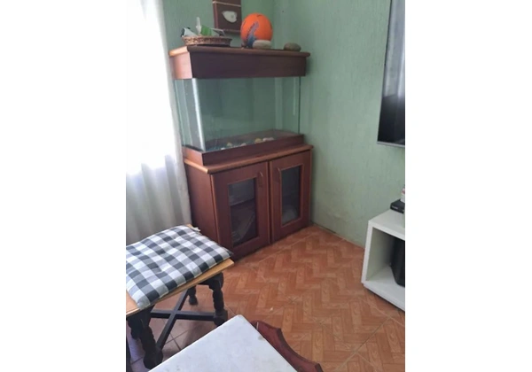 Aquário de água doce com armário