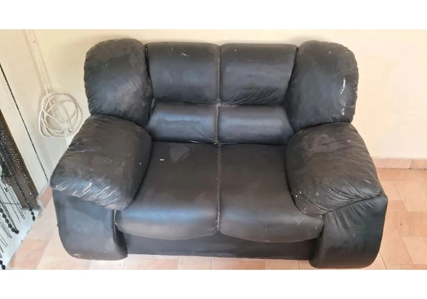 Conjunto de Sofá Preto