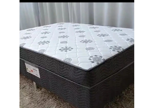 ----CAMA BOX MANSHESTER CASAL ORTOPÉDICA EXTRA FIRME