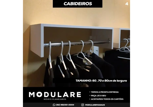 Cabideiro MDF