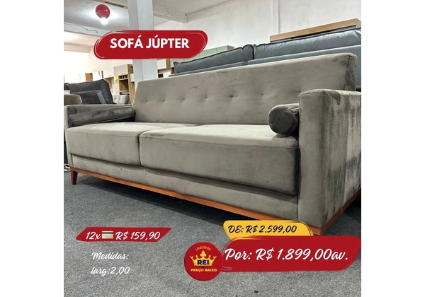 Sofá Júpiter 1899 avista- frete grátis