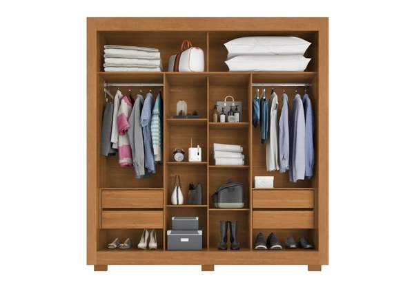 Guarda roupa de casal Solteirao 1, 96m de largura
