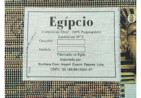 Tapete importado egípcio