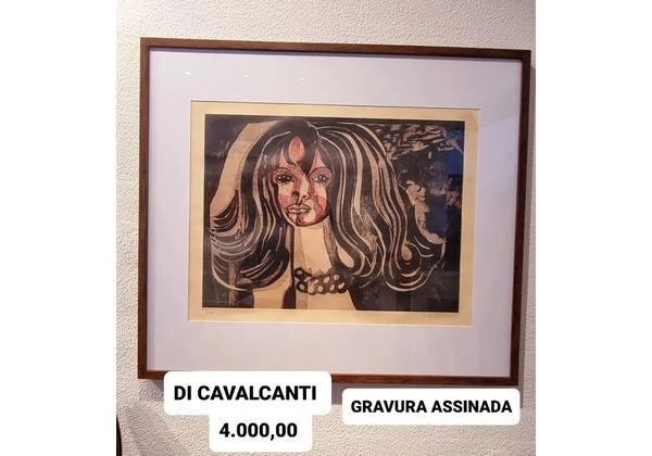 Gravuras assinadas Di Cavalcanti - l