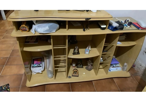 Móvel organização, rack, suporte para tv