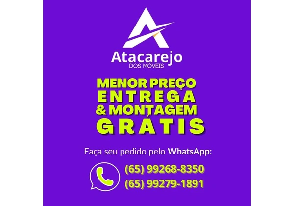 Guarda Roupa MDF Casal Entrega e Montagem Grátis