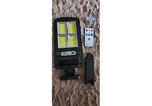 Luminária solar de sensor de presença, refletor solar