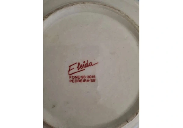 Conjunto 3 Pratinhos de Porcelana Pintados a Mão