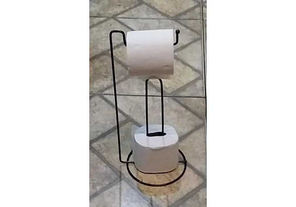 suporte de chão papel higiênico