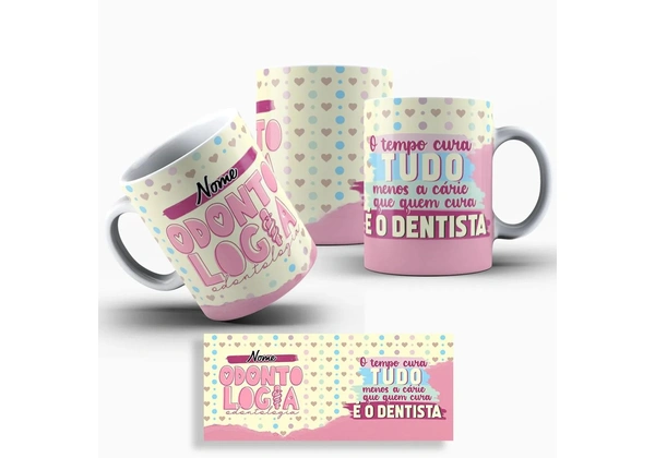 Caneca Profissões