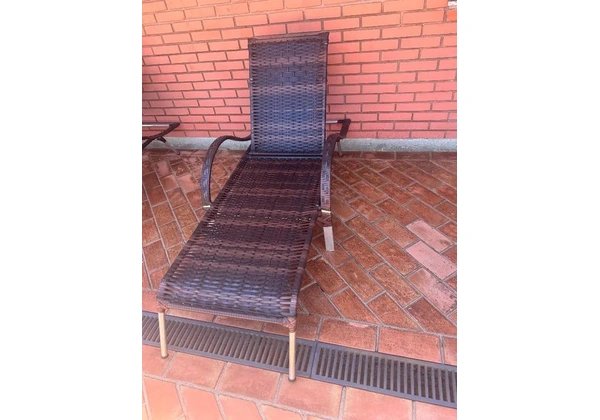Espreguiçadeira de Vime