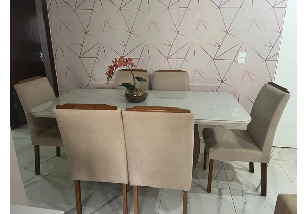 Mesa de jantar - 6 lugares