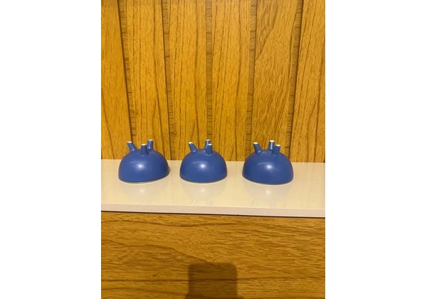 Conjunto de 3 Vasos Decorativos