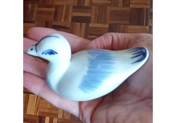 Jogo com 4 patinhos porcelana estilo português