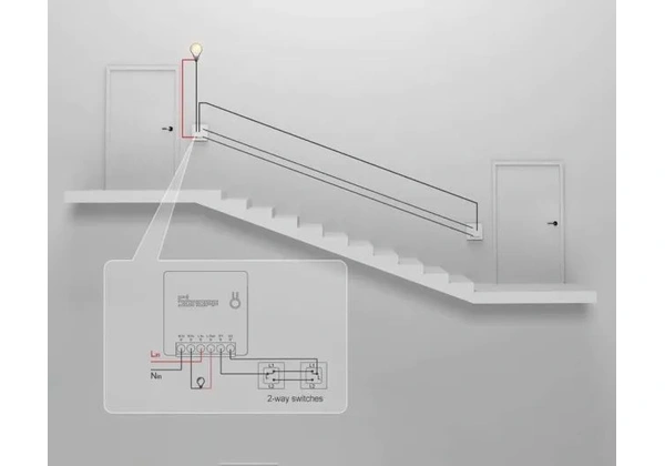 Sonoff Mini R2 Interruptor Wi-fi Automação Residencial funciona com Alexa Google Assistant