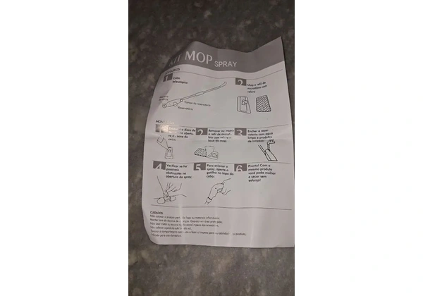 Mop spray novo nunca usado