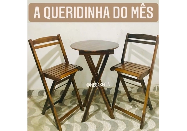 Mesa cadeira Entrego