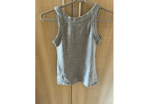 Blusa cinza brilhos Espaço Fashion P