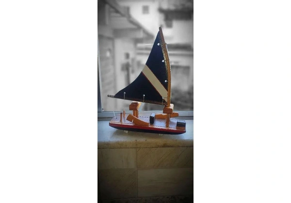 Barco de artesanato do vasco