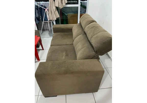 Vende-se sofá 3 lugares retrátil e reclinável