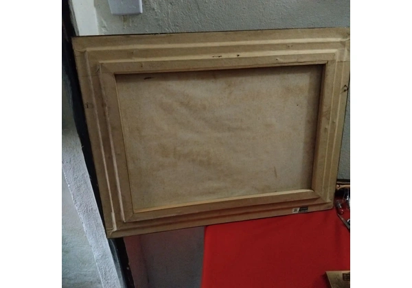 Quadro antigo pintura a óleo