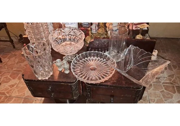 Vaso maravilhoso em Cristal