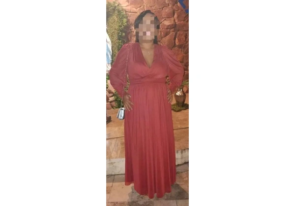 Vestido Terracota