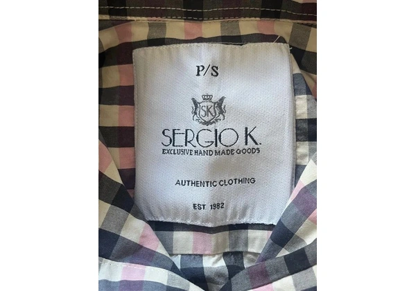 Camisa Social SergioK - Tamanho P (serve M)