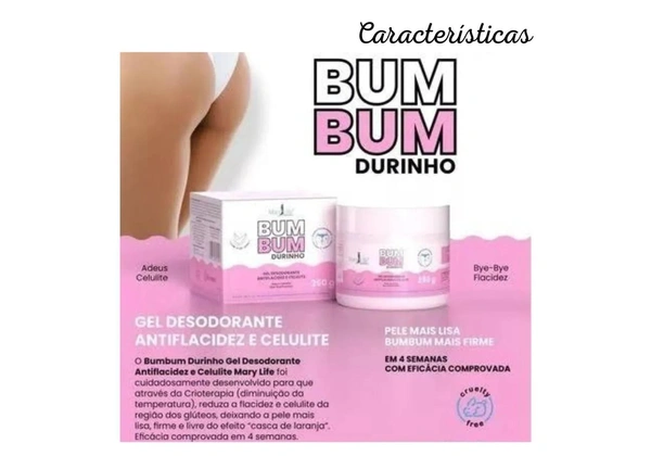 Creme bumbum durinho