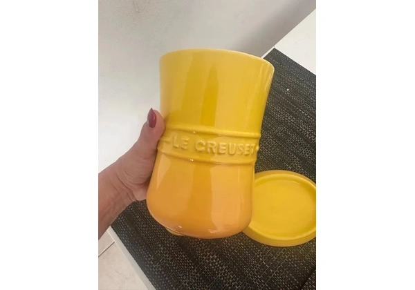 Porta utensílios + descanso de colher Le Creuset