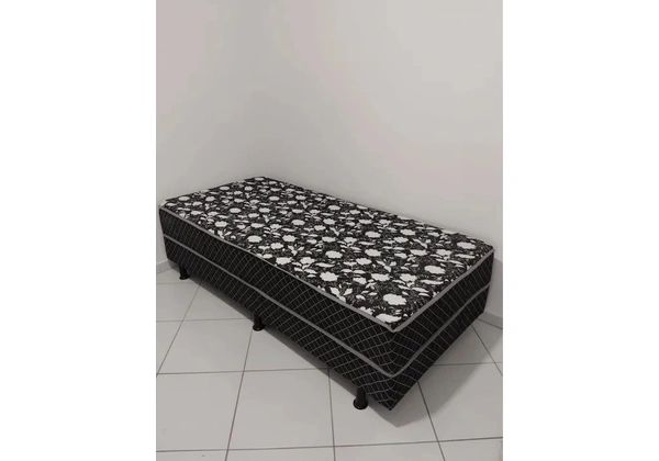 De 330$ Por 250$ Cama Box de Solteiro Já Acolchoada Super Confortável Novas.