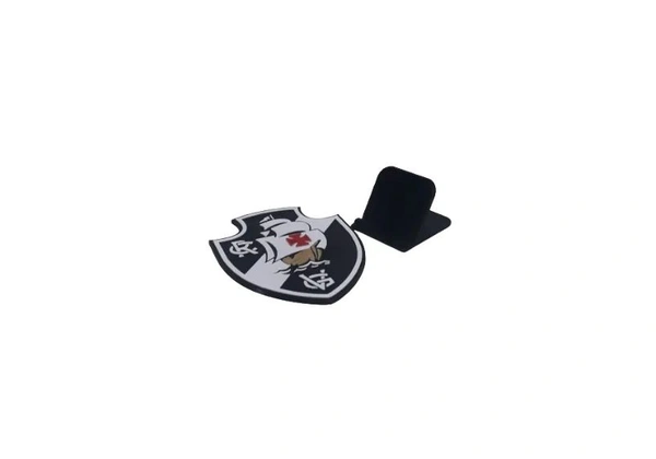 Escudo do Vasco em plástico para Mesa, Estante ou Rack
