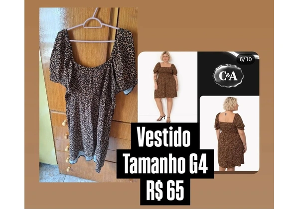 Vestido Plus Size G4 C&A