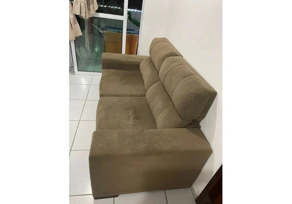 Vende-se sofá 3 lugares retrátil e reclinável