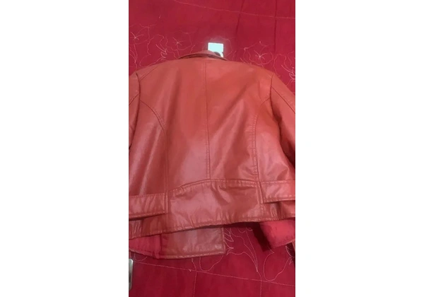 Jaqueta de couro