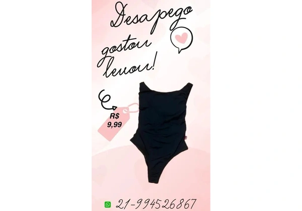 Desapegos de roupas seminovas e novas